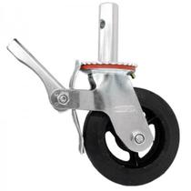 Rodizio para Andaimes com Roda de Borracha 150mm Rodizio para Andaimes com Roda de Borracha 150mm