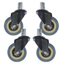 Rodizio para Cadeira Banho D30 D40 Dellamed sem Freio 4und Rodizio para Cadeira Banho D30 D40 Dellamed sem Freio 4und