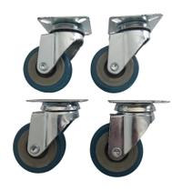 Rodizio para carrinhos e móveis roda poliuretano kit glp 210 pu até 120 kgs Rodizio para carrinhos e móveis roda poliuretano kit glp 210 pu até 120 kgs