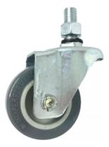 Rodízio Parafuso Fixo Pvc Sem Freio 3 polegadas 1 pc