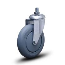 Rodízio Performa Giratório Sem Freio 5 Polegadas Espiga