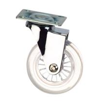 Rodizio placa giratoria 75mm 55kg silicone 18880 Rodizio placa giratoria 75mm 55kg silicone 18880
