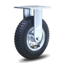 Rodizio Pneumático Base Fixa 2.50-4 Carrinho De Carga 4 lonas 5/8 rol.esfera Rodizio Pneumático Base Fixa 2.50-4 Carrinho De Carga 4 lonas 5/8 rol.esfera