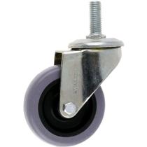Rodízio Polipropileno Parafuso Giratório 3" (76mm) Starfer