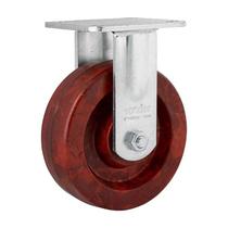 Rodízio roda fixo celeron marrom 6" 152mm 400kg