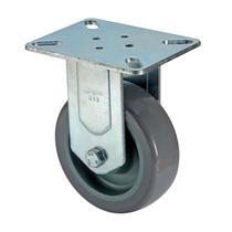 Rodízio roda fixo pvc bp 4 polegadas 100mm fl 412 bp ajax