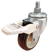 Rodizio Rodiline Com Parafuso.Giratoria 412.Np4'' Com Freio Rodizio Rodiline Com Parafuso.Giratoria 412.Np4'' Com Freio