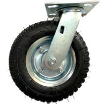 Rodízio Rodinha Carga Pneu Câmara Borracha 2.50-4 8pol 150kg Rodízio Rodinha Carga Pneu Câmara Borracha 2.50-4 8pol 150kg