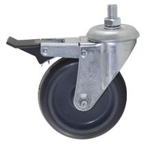 Rodízio Rosca Giratória Com Freio 90kg - 512 - 5" x 1Pol - Colson