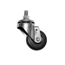 Rodízio Sem Trava com Parafuso Fixo Cinza 2 Pol Plástico Rodízio Sem Trava com Parafuso Fixo Cinza 2 Pol Plástico