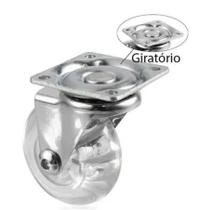 Rodizio Silicone 35mm sem freio Incolor 661.70.420 Hafele
