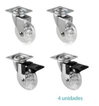 Rodizio Silicone 50mm C/4 Pecas Rodizio Silicone 50mm C/4 Pecas