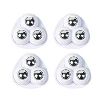 Rodízio Universal Autoadesivo Com Rotação 360 Graus Para Lixeira, Eletrodomésticos De Cozinha, Sem Rodízio Universal Autoadesivo Com Rotação 360 Graus Para Lixeira, Eletrodomésticos De Cozinha, Sem