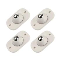 Rodízios De Móveis Autoadesivos Em Aço Inoxidável 360 graus Conjunto De 4/8/12 Peças Para Caixas E Rodízios De Móveis Autoadesivos Em Aço Inoxidável 360 graus Conjunto De 4/8/12 Peças Para Caixas E