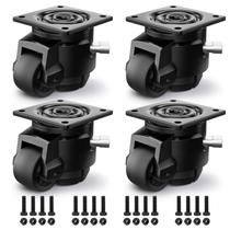 Rodízios de nivelamento ANDUTEES ajustáveis para serviços pesados, conjunto de 4 Rodízios de nivelamento ANDUTEES ajustáveis para serviços pesados, conjunto de 4