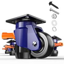 Rodízios de nivelamento KOSTANZO Heavy Duty, conjunto de 4 para bancada de trabalho Rodízios de nivelamento KOSTANZO Heavy Duty, conjunto de 4 para bancada de trabalho