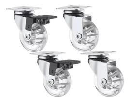 Rodizios Gel Roda Rodinha 50mm Giratoria Com E Sem Freio Rodizios Gel Roda Rodinha 50mm Giratoria Com E Sem Freio