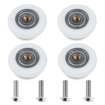 Rodízios para Porta de Chuveiro Oualhoo 19 mm em Aço Inoxidável, 4 Peças