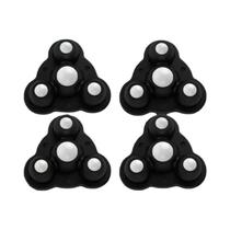 Rodízios Universais Autoadesivos Para Móveis 4 Peças 300Kg De Carga 360 graus Bolas De Aço Inoxidável Rodízios Universais Autoadesivos Para Móveis 4 Peças 300Kg De Carga 360 graus Bolas De Aço Inoxidável