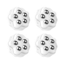 Rodízios Universais Autoadesivos Para Móveis 4 Peças Capacidade De Carga De 200Kg 5 Esferas 360 graus Rodízios Universais Autoadesivos Para Móveis 4 Peças Capacidade De Carga De 200Kg 5 Esferas 360 graus