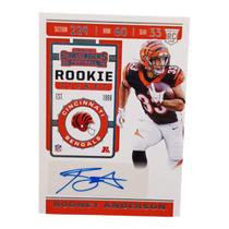 Rodney Anderson - Rookie Ticket Autografado - Panini Contenders 2019 - Card Oficial Rodney Anderson - Rookie Ticket Autografado - Panini Contenders 2019 - Card Oficial