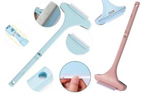 Rodo 2 em 1 Limpa Vidros Box Escova Multiuso Cabo Plástico