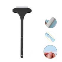 Rodo 2em1 Limpa Vidros Box Banheiro Escova com Cabo Plástico