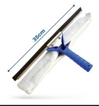Rodo combinado Bralimpia Limpa Vidro 35cm SEM CABO Rodo combinado Bralimpia Limpa Vidro 35cm SEM CABO