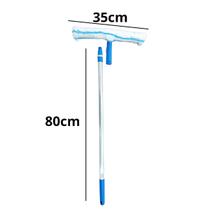 Rodo Combinado Limpa Vidros 35 Cm Bralimpia Com Cabo De 80cm Rodo Combinado Limpa Vidros 35 Cm Bralimpia Com Cabo De 80cm