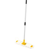 Rodo de Algodão Plano RAV 600 Tira Pó Esfregão Mop Absorvente Cabo Regulável Extensível Alumínio Vonder Limpeza Profissional