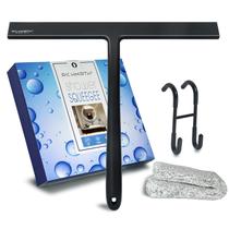 Rodo de banho RICHMIRTH de silicone multiuso 30 cm preto Rodo de banho RICHMIRTH de silicone multiuso 30 cm preto
