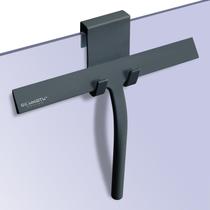 Rodo de banho RICHMIRTH, lâmina de borracha de silicone, 28 cm, cinza