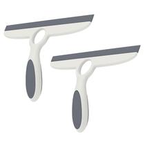 Rodo de chuveiro EHOMGUI de 10 polegadas para portas e paredes de vidro (pacote com 2)