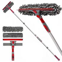 Rodo de janela DSV Standard 2 em 1 com poste de extensão de 150 cm