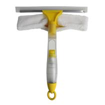 Rodo de Limpeza 2 em 1 com Spray e Luva de Algodão - Brilho e Praticidade para Seus Vidros!