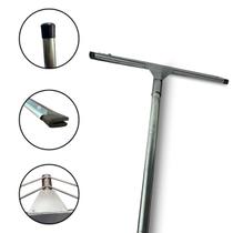 Rodo de Limpeza Pesada Profissional 40 cm com Cabo de Aço 1,50 m Resistente Durável