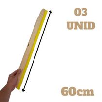 Rodo de Madeira 60cm Resistente Qualidade de Madeira