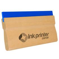 Rodo de Madeira com Lâmina de Poliuretano 80SH para Serigrafia - 25cm