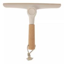 Rodo De Pia Dobrável Com Cabo Bambu Off White Oikos