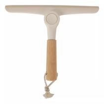 Rodo De Pia Dobrável com Cabo de Bambu Oikos:Off White