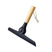 Rodo de pia dobravel com cabo de bambu - oikos preto