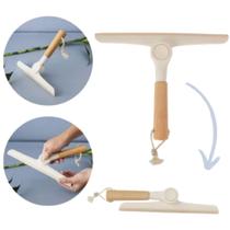 Rodo de Pia e Limpa Vidros Articulável com Cabo de Bambu Oikos