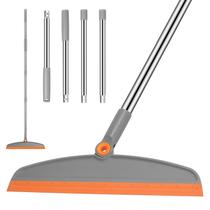 Rodo de piso de silicone multifuncional Magic Broom nacena