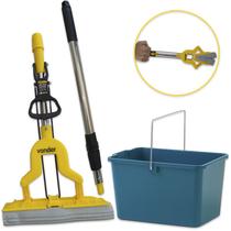 Rodo Dobrável Mop Limpador Vonder Com Balde Multiuso