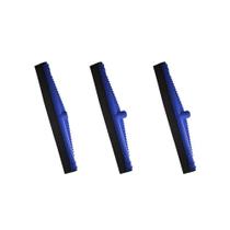 Rodo Duplo De Plástico Para Piso De 30Cm Sem Cabo Kit 3 Rodo Duplo De Plástico Para Piso De 30Cm Sem Cabo Kit 3