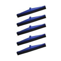 Rodo Duplo De Plástico Para Piso De 30Cm Sem Cabo Kit 5 Rodo Duplo De Plástico Para Piso De 30Cm Sem Cabo Kit 5