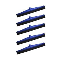 Rodo Duplo De Plástico Para Piso De 30Cm Sem Cabo Kit 5 Rodo Duplo De Plástico Para Piso De 30Cm Sem Cabo Kit 5