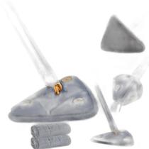 Rodo Esfregão Triangular Giratório 2 Refil Azul Rodo Esfregão Triangular Giratório 2 Refil Azul