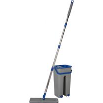 Rodo Flat Mop E Balde Lava E Seca Com 2 Refil Sem Esforço Rodo Flat Mop E Balde Lava E Seca Com 2 Refil Sem Esforço