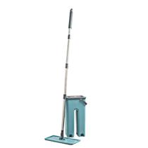 Rodo Flat Mop E Balde Lava E Seca Profissional Com + 2 Refil Limpeza Faxina